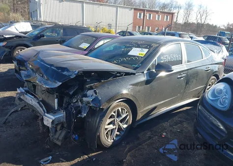 2021 Hyundai Sonata Sel z USA, uszkodzony, nr VIN 5NPEF4JA1MH113693